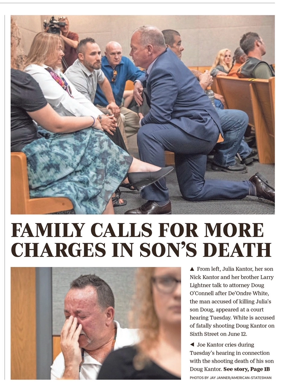 Family calls for more charges in son's death
